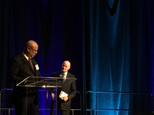 Bob Charlet, Publisher, Houston Business Journal and Kenneth Guidry, President, PKF Texas