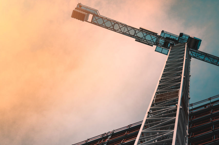 Construction tower crane