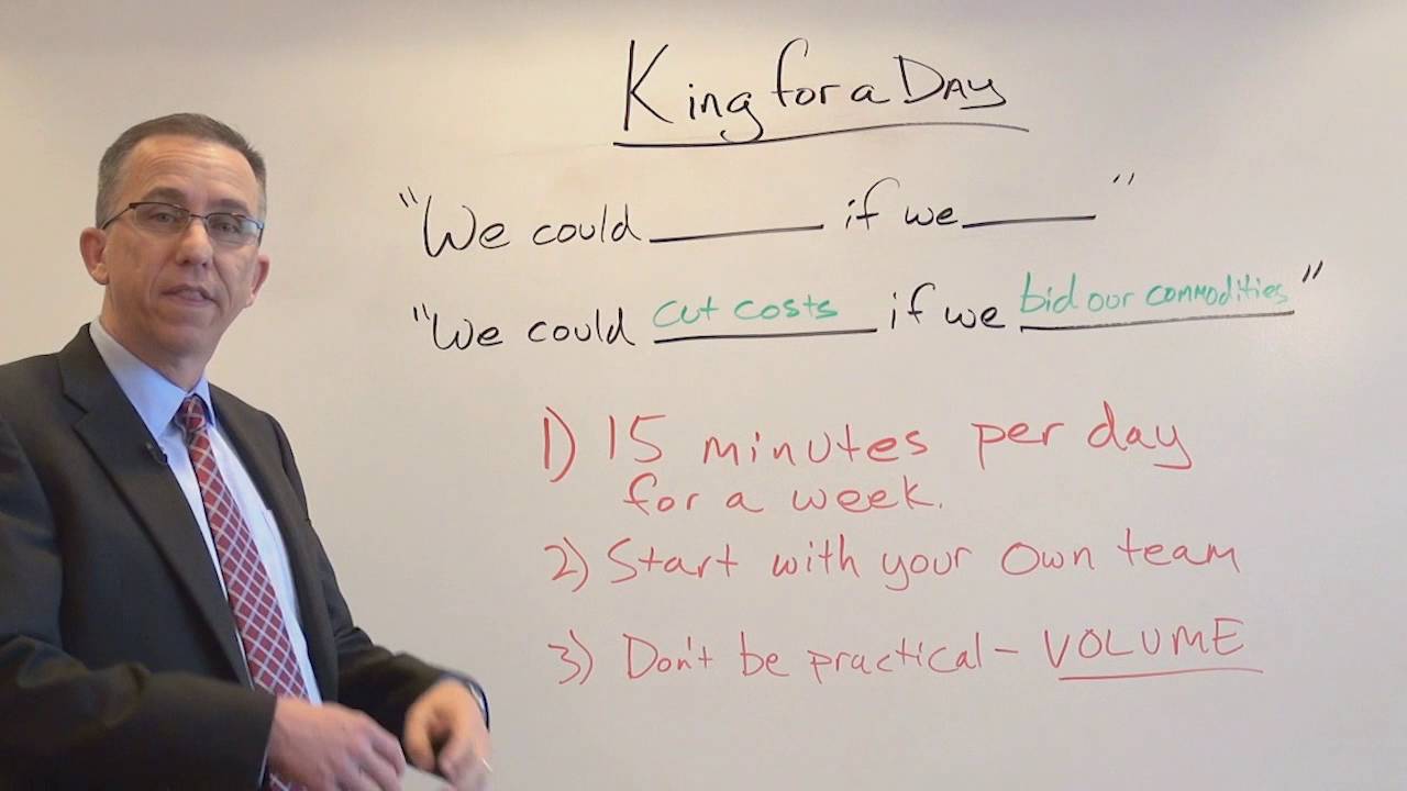 Engaging Employees With the “King for a Day” Exercise
