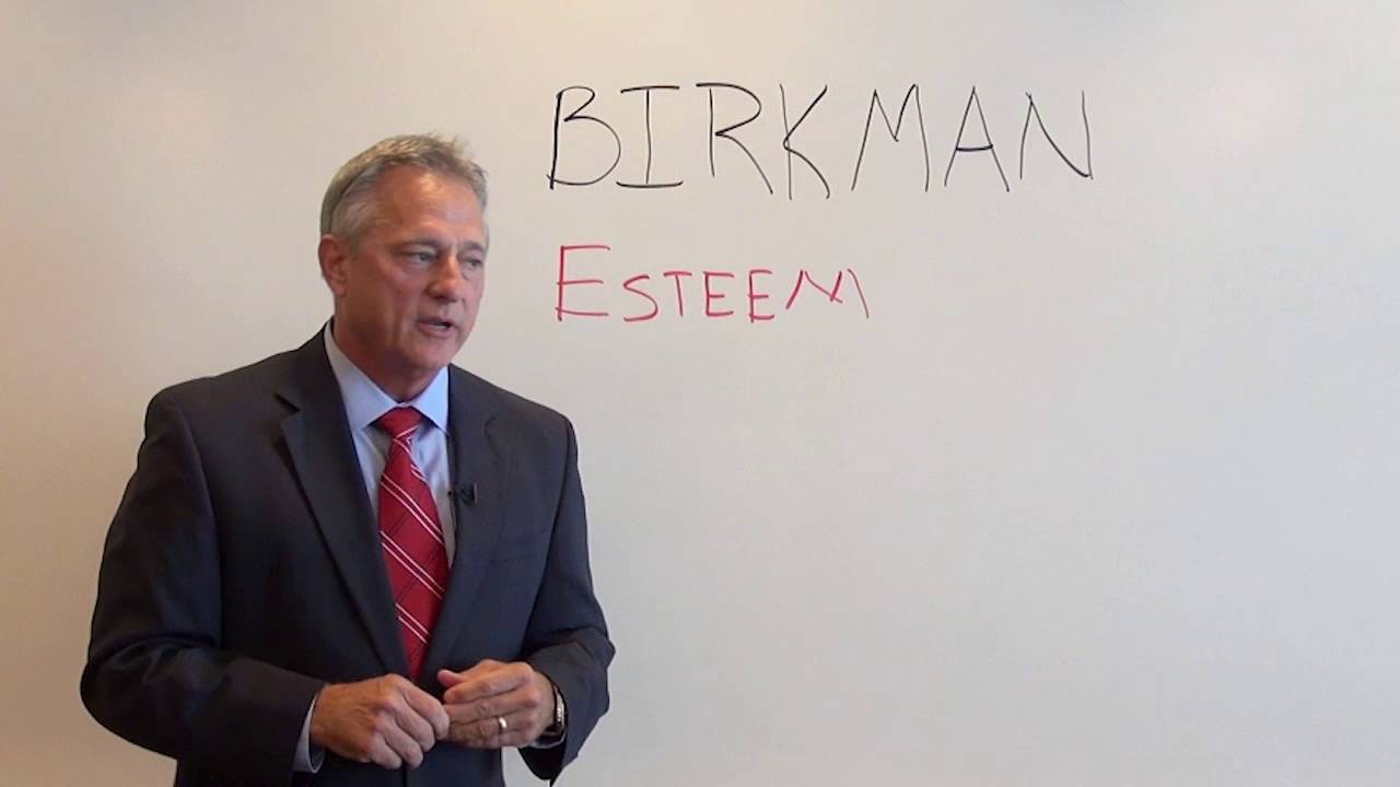 Measuring Esteem With the Birkman Method