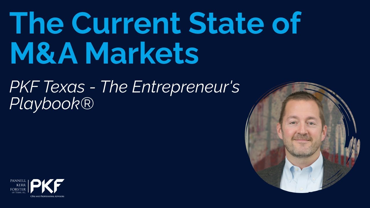 The Current State of M&A Markets
