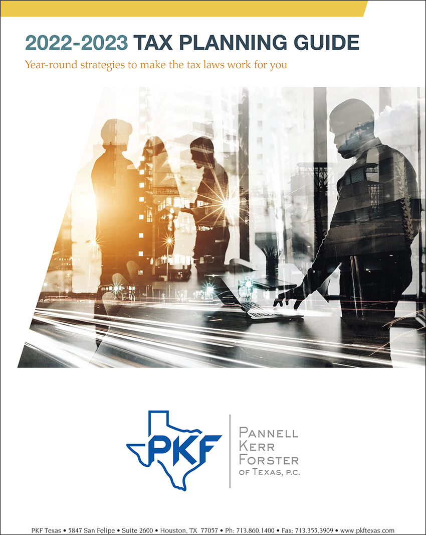 2022 – 2023 Executive Tax Planning Guide