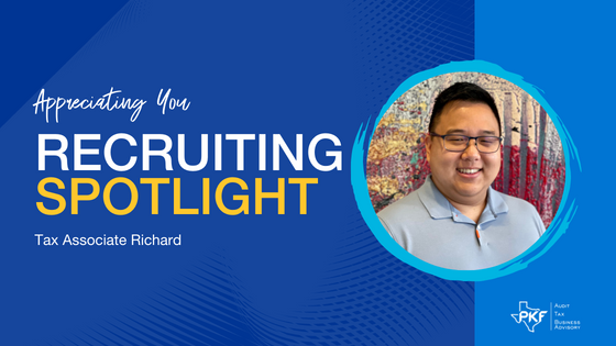 Recruiting Spotlight: Richard, Tax Associate