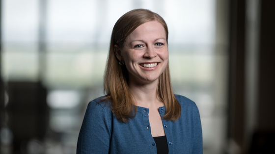 A professional headshot of PKF Texas Audit Senior Manager Valerie Frey; for blog post celebrating Women's History Month