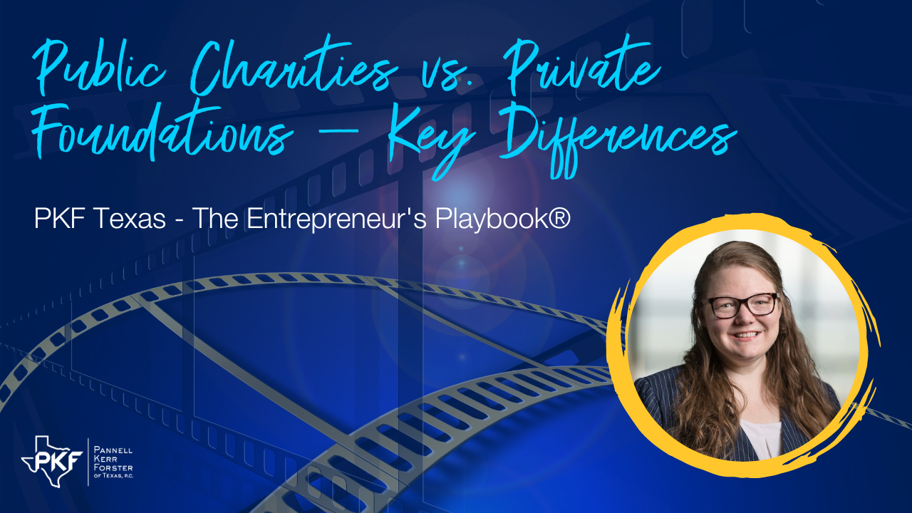 Public Charities vs. Private Foundations – Key Differences