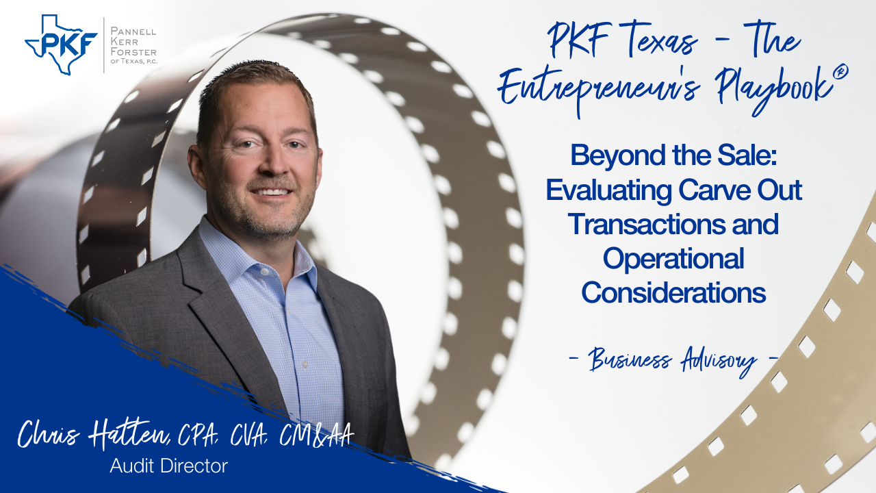 Beyond the Sale: Evaluating Carve Out Transactions and Operational Considerations