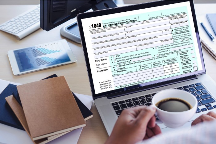 Tax planning, reviewing tax implications of IRA withdrawals